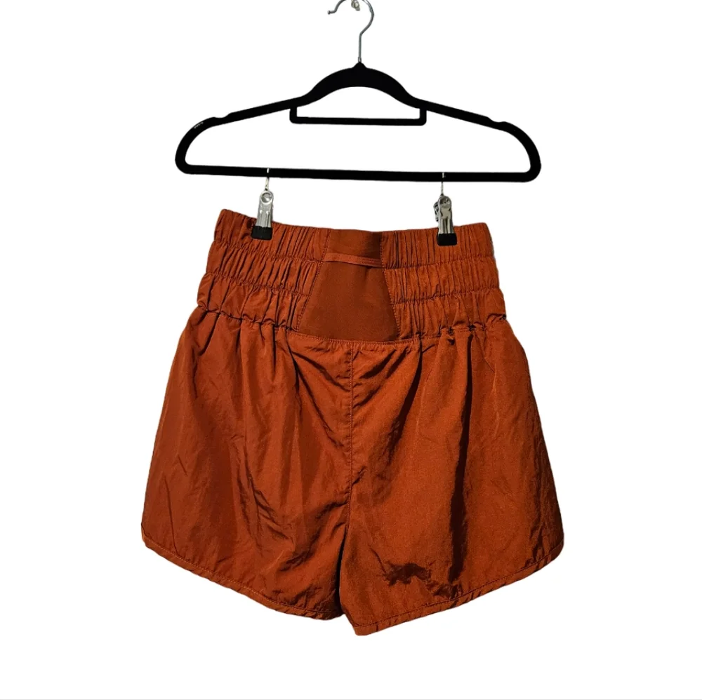 Free People Movement Way Home Shorts in red earth Size Medium - Picture 3 of 3